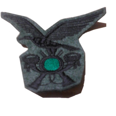 fregio per cappello alpino filo nero fregio per cappello alpino filo nero fregio per cappello alpino filo nero