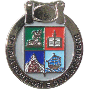 Distintivo Polizia speciale argento